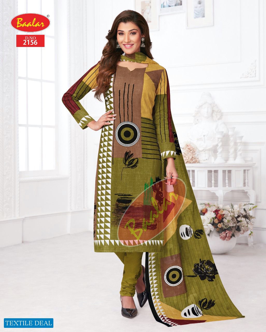 Baalar Zara Vol-11 Wholesale Pure Cotton Printed Dress Material