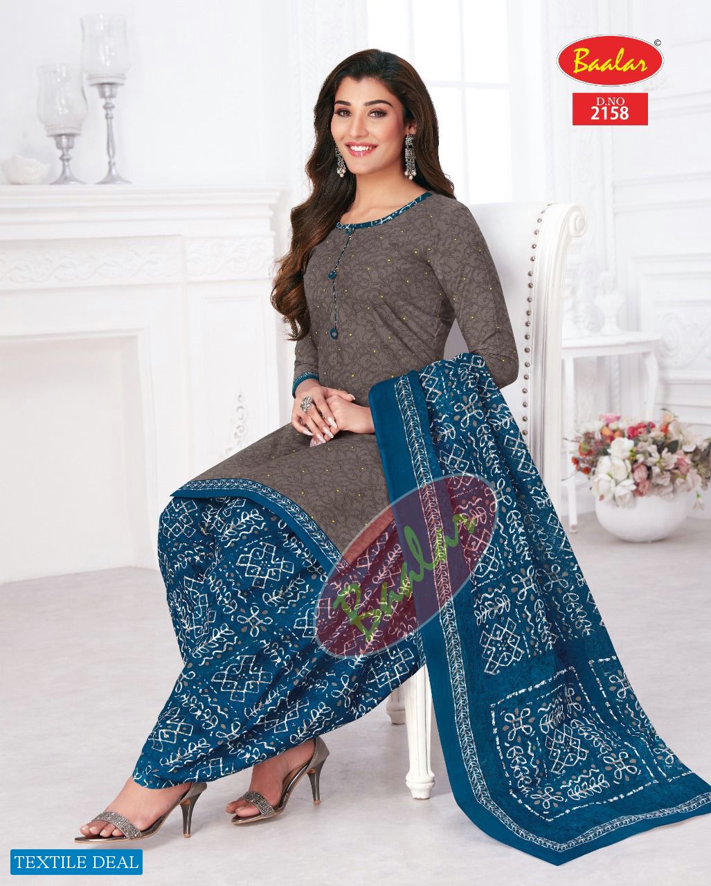 Baalar Zara Vol-11 Wholesale Pure Cotton Printed Dress Material