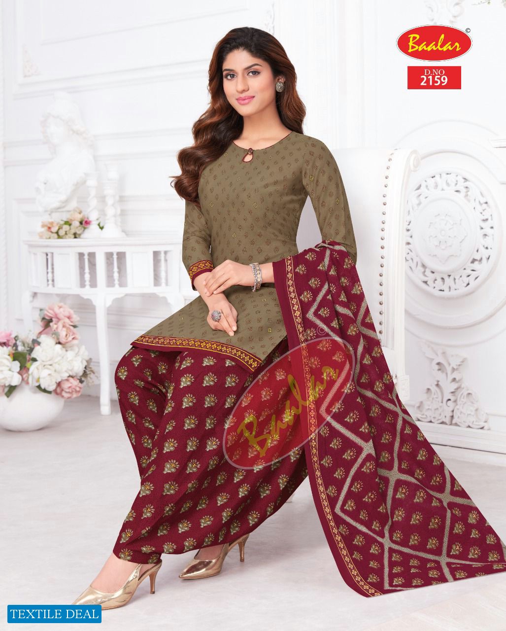 Baalar Zara Vol-11 Wholesale Pure Cotton Printed Dress Material