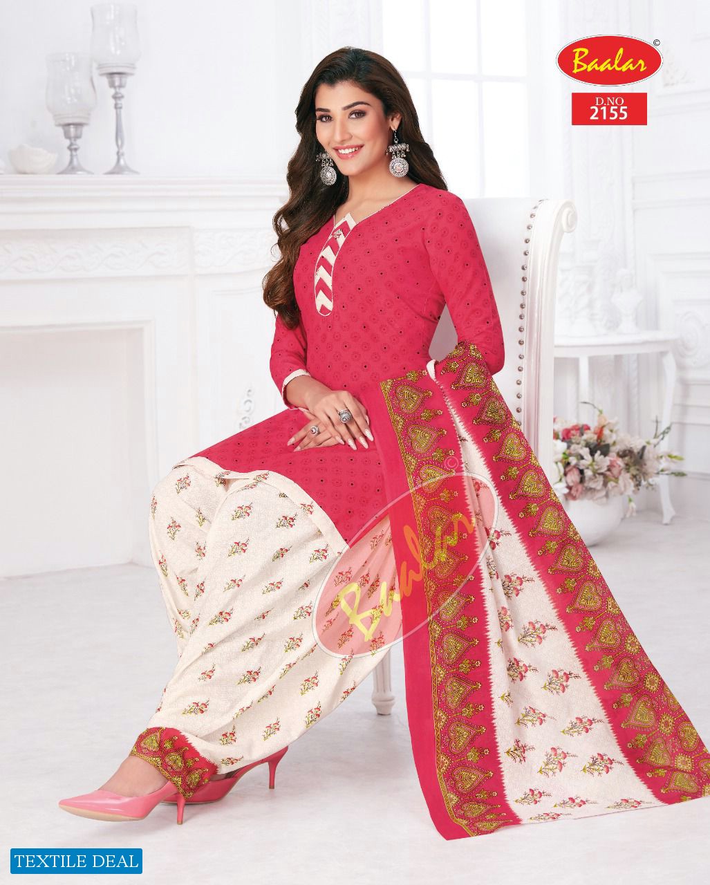 Baalar Zara Vol-11 Wholesale Pure Cotton Printed Dress Material