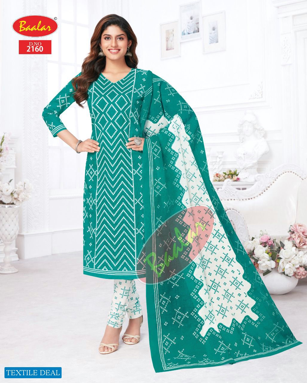 Baalar Zara Vol-11 Wholesale Pure Cotton Printed Dress Material