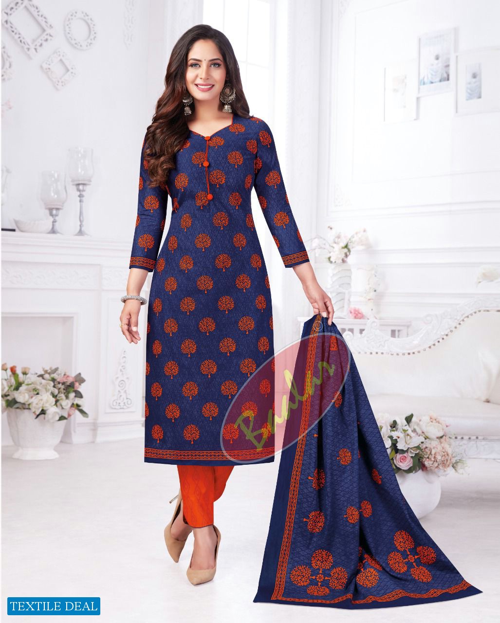 Baalar Zara Vol-11 Wholesale Pure Cotton Printed Dress Material