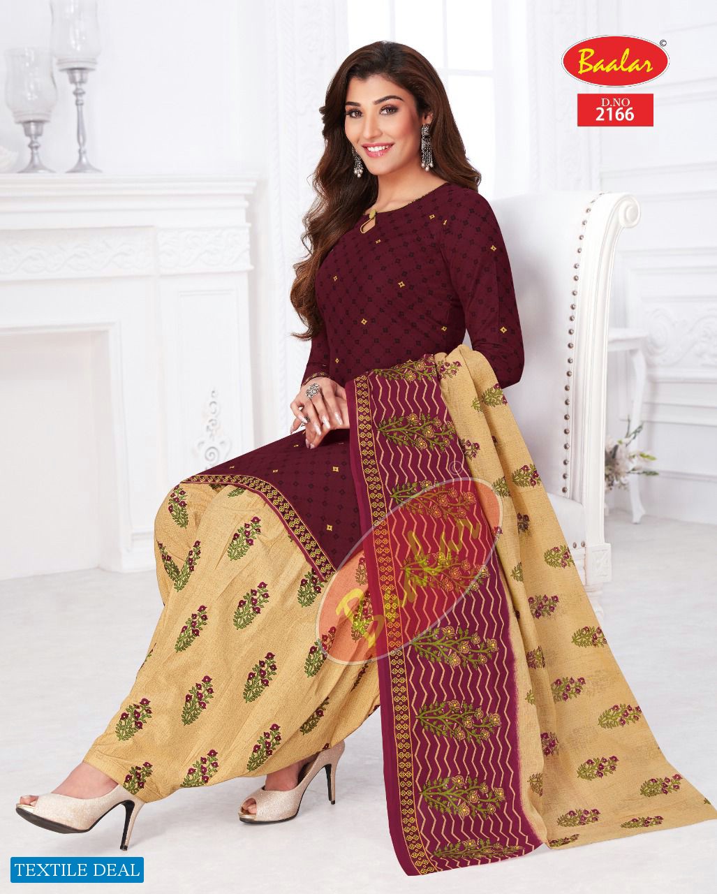 Baalar Zara Vol-11 Wholesale Pure Cotton Printed Dress Material