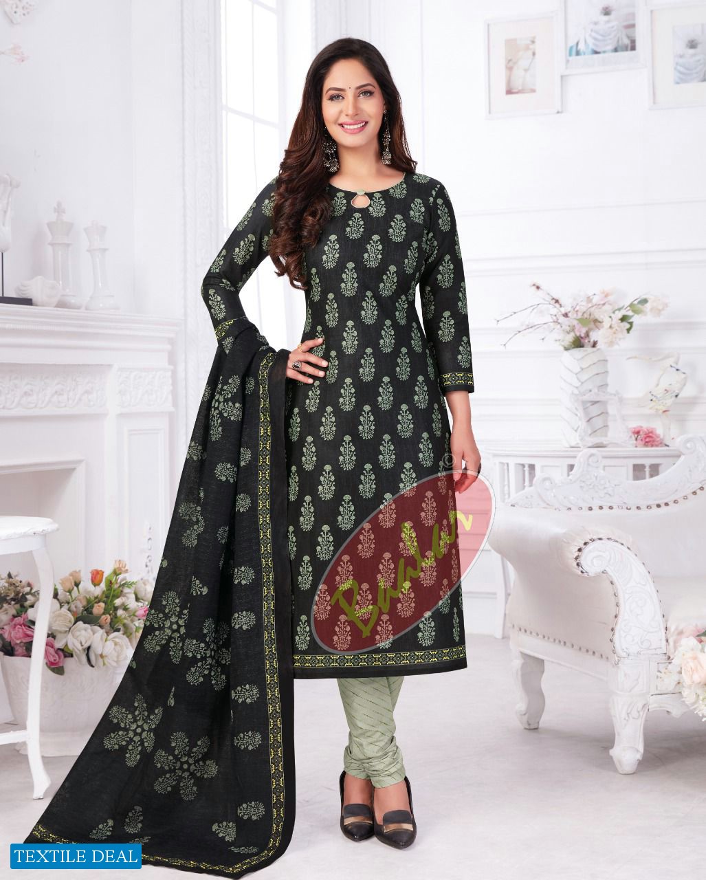 Baalar Zara Vol-11 Wholesale Pure Cotton Printed Dress Material