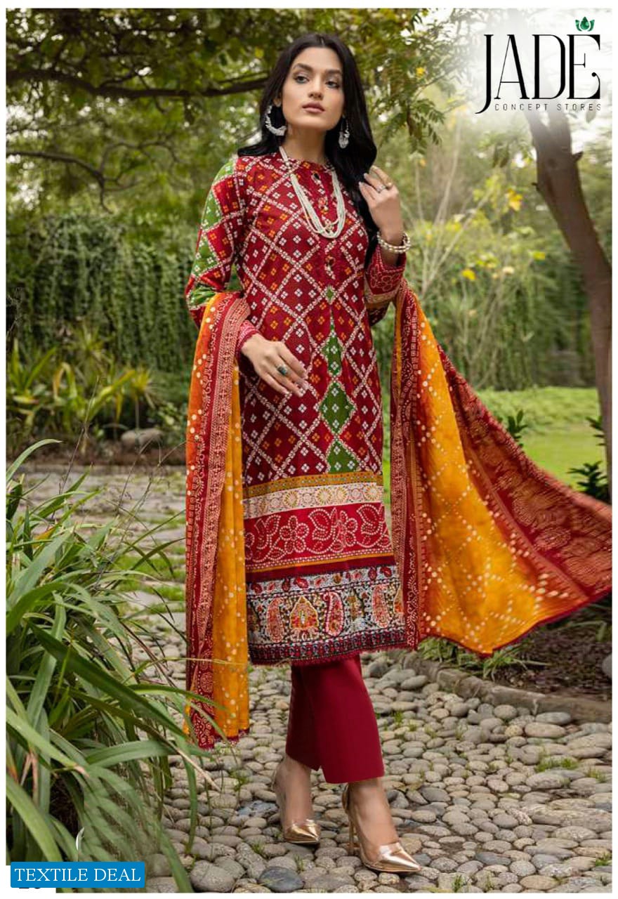 Jade Firdous Urbane Luxury Festive Lawn Vol-3 Wholesale Lawn Pakistani Concept Dress