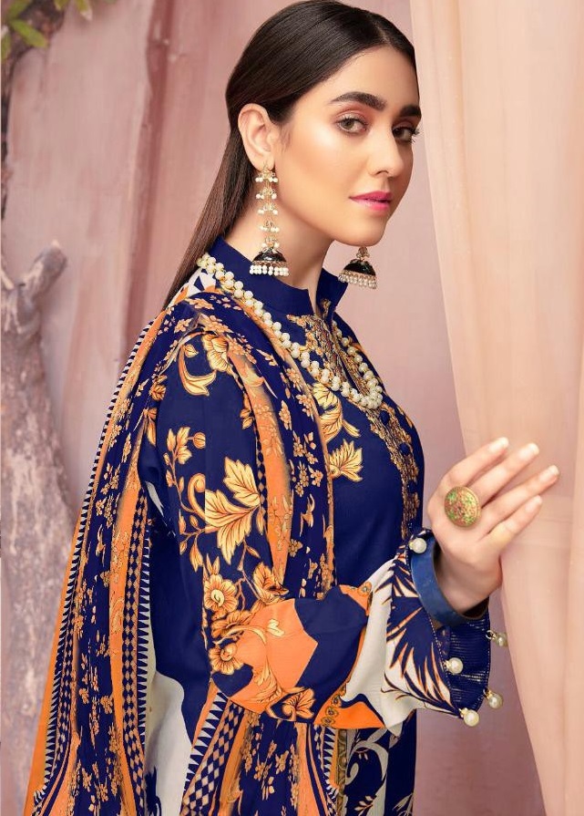 Nafisa Ayesha Ibhrahim Cotton Collection Vol-3 Wholesale Cotton Dress Material