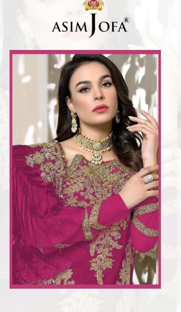 Asim Jofa Vol-5 D.no 56084 Colour Wholesale Pakistani Concept Dress
