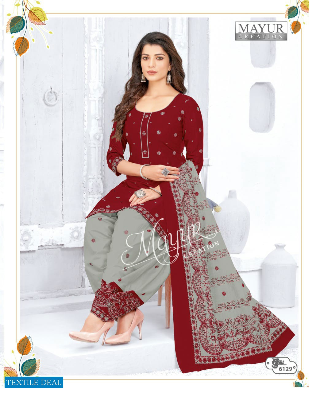 Mayur Khushi Vol-61 Wholesale Pure Cotton Printed Dress Material