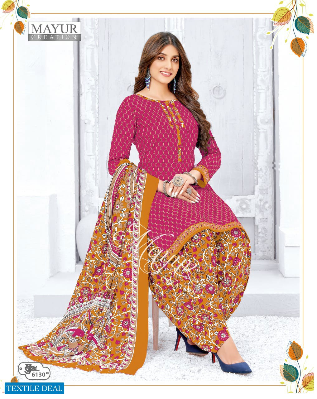 Mayur Khushi Vol-61 Wholesale Pure Cotton Printed Dress Material