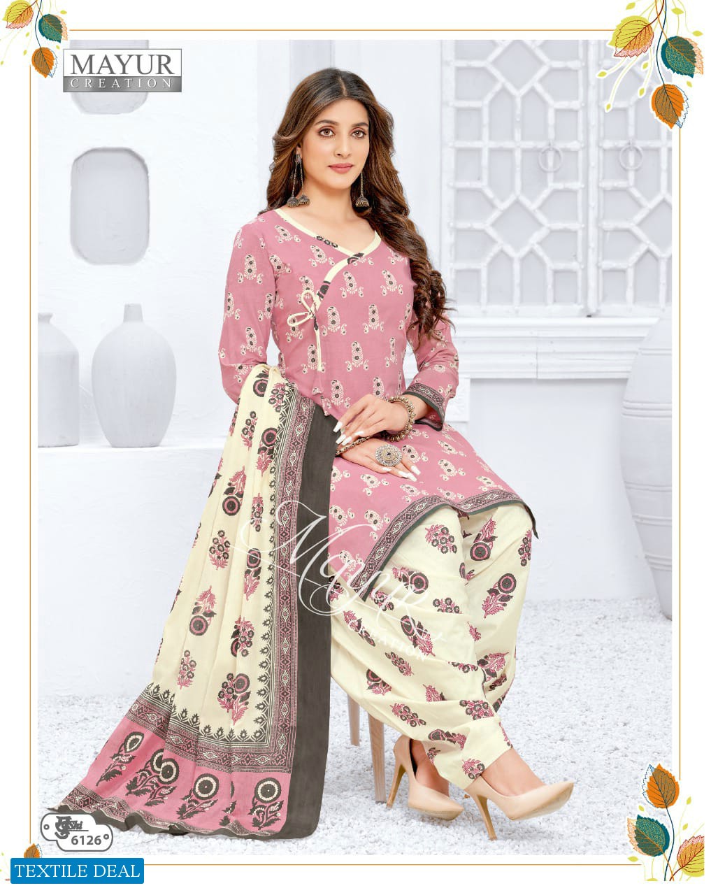 Mayur Khushi Vol-61 Wholesale Pure Cotton Printed Dress Material