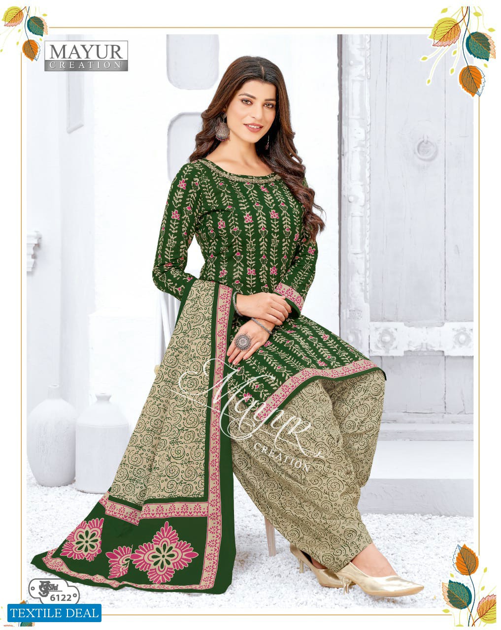 Mayur Khushi Vol-61 Wholesale Pure Cotton Printed Dress Material