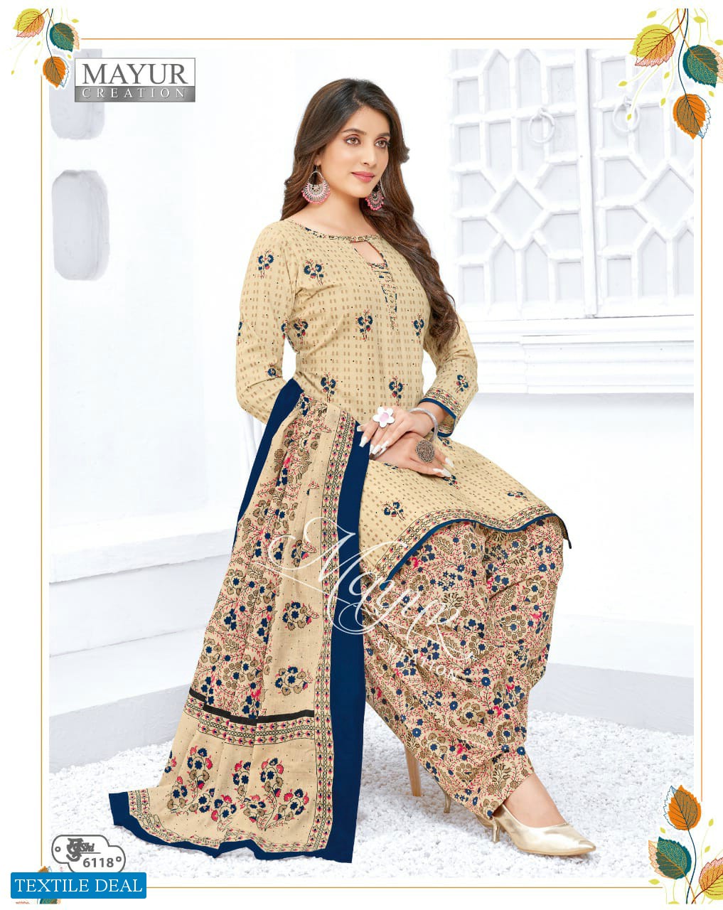 Mayur Khushi Vol-61 Wholesale Pure Cotton Printed Dress Material