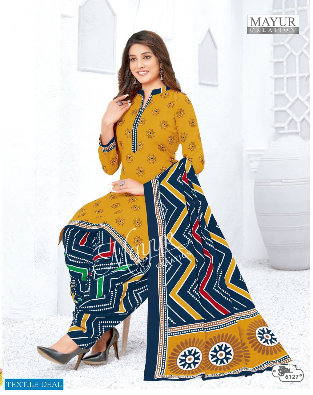 Mayur Khushi Vol-61 Wholesale Pure Cotton Printed Dress Material