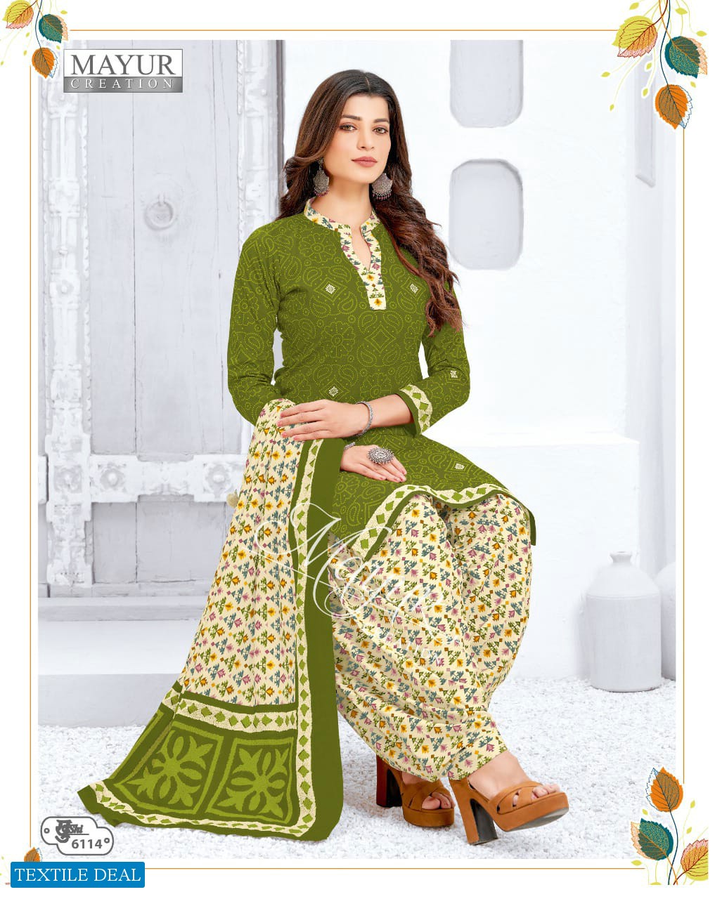 Mayur Khushi Vol-61 Wholesale Pure Cotton Printed Dress Material