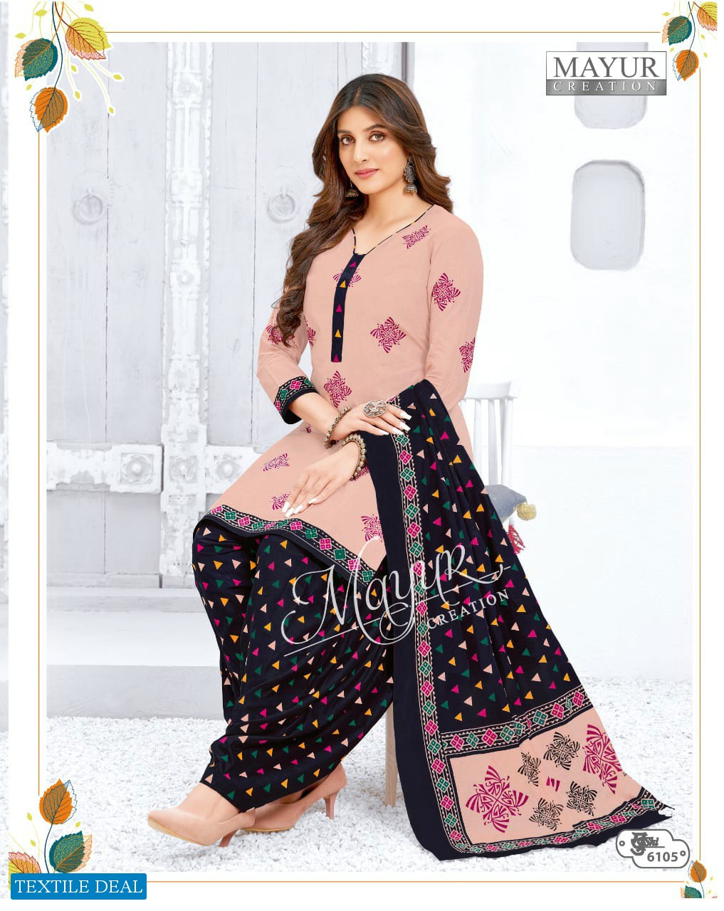 Mayur Khushi Vol-61 Wholesale Pure Cotton Printed Dress Material