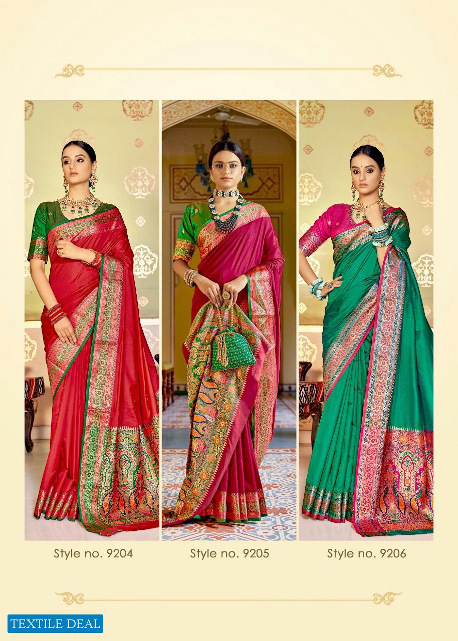 Rajpath Aarchi Wholesale Soft Banarasi Rich Pallu Sarees
