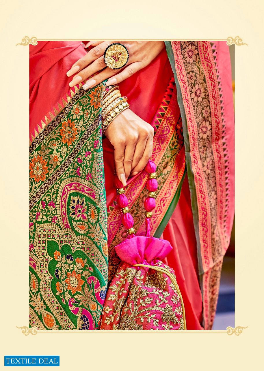 Rajpath Aarchi Wholesale Soft Banarasi Rich Pallu Sarees