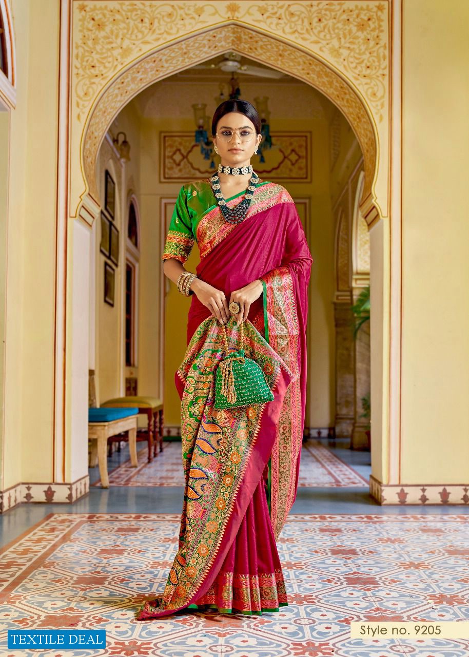 Rajpath Aarchi Wholesale Soft Banarasi Rich Pallu Sarees