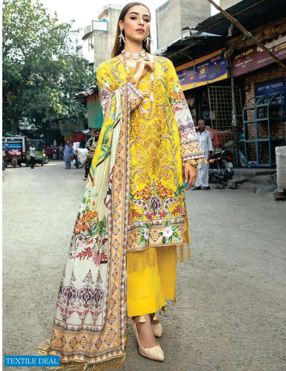 Apna Saniya Vol-6 Wholesale Karachi Print Cotton Dress