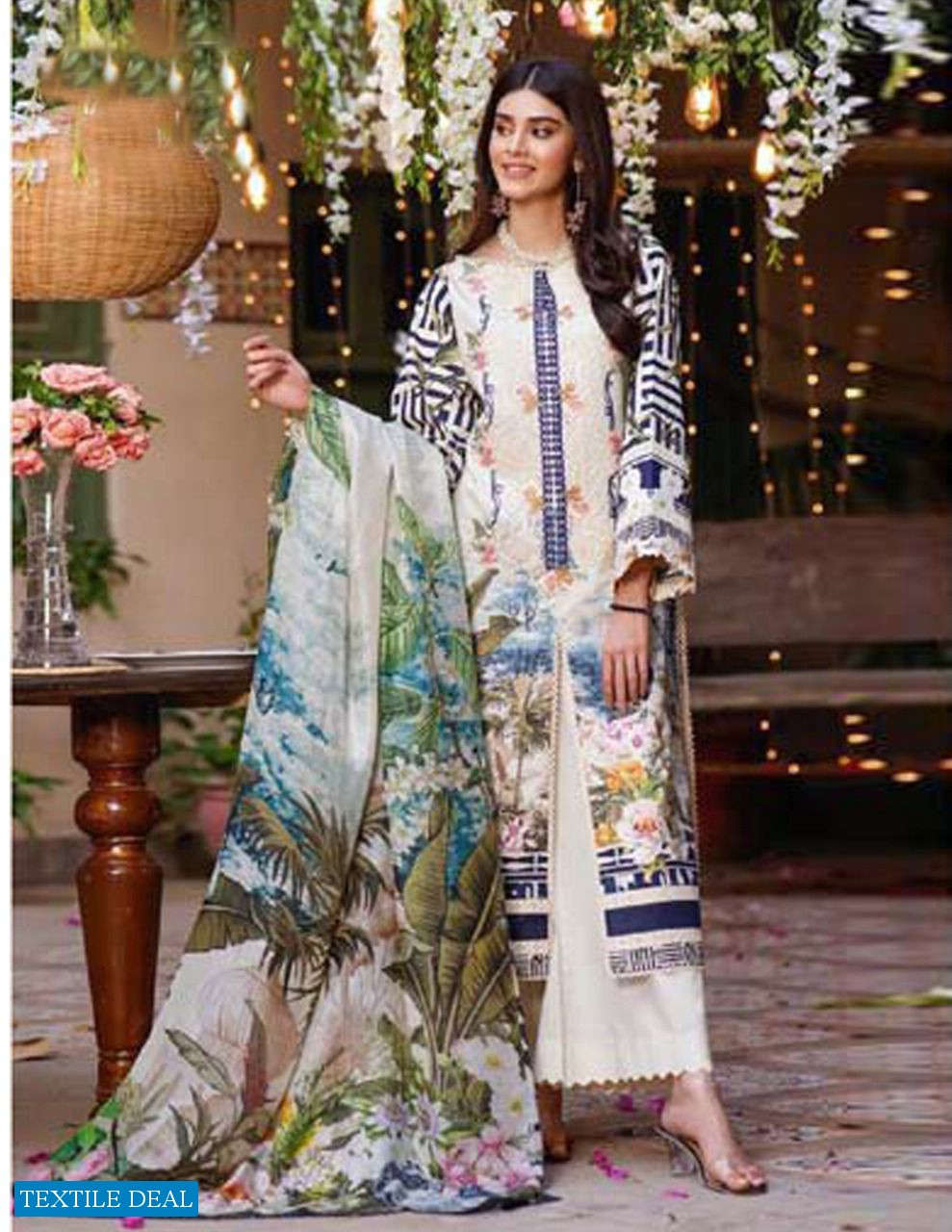 Apna Saniya Vol-6 Wholesale Karachi Print Cotton Dress