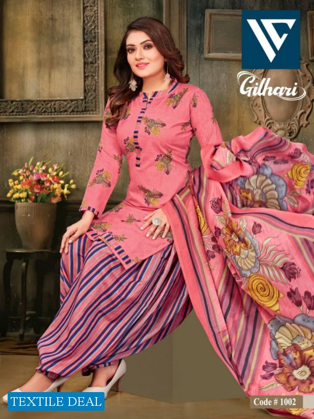 SSS Gilhari Vol-1 Wholesale indo Dress Material