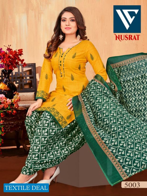 SSS Nusrat Vol-5 Wholesale indo Fabrics Dress Material