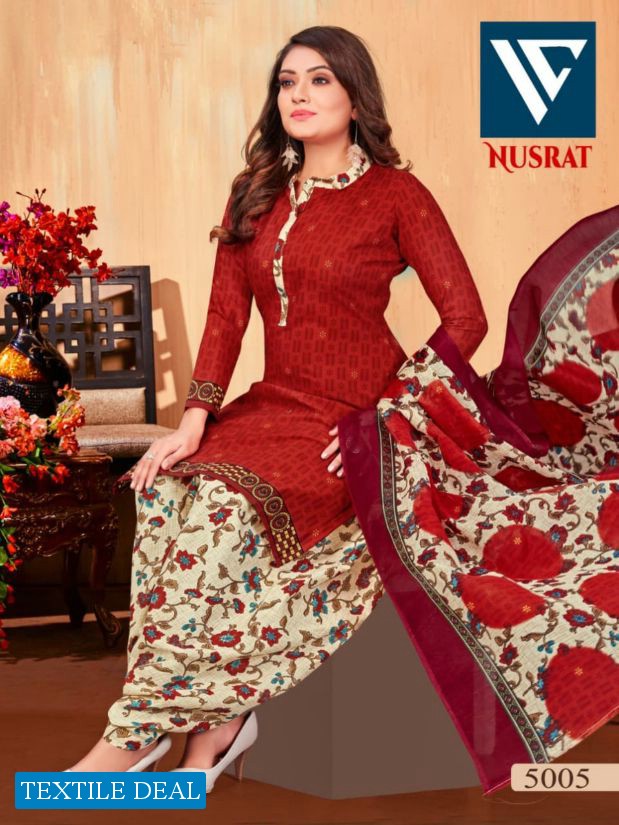 SSS Nusrat Vol-5 Wholesale indo Fabrics Dress Material