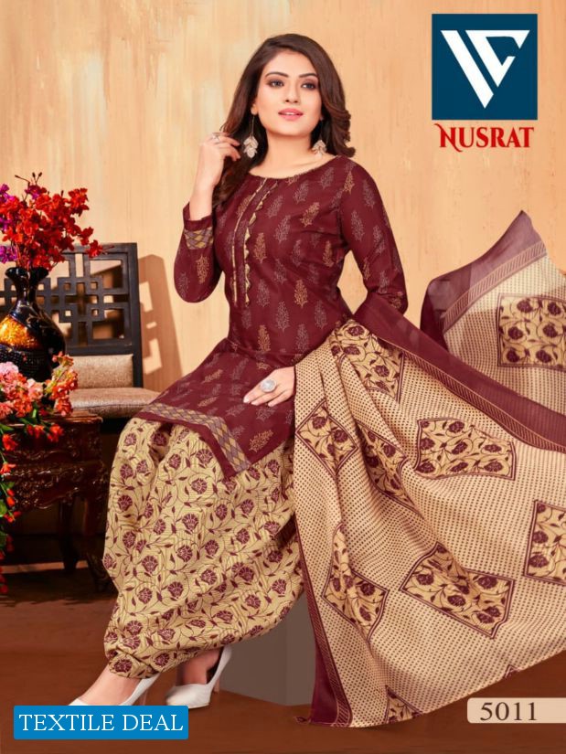 SSS Nusrat Vol-5 Wholesale indo Fabrics Dress Material