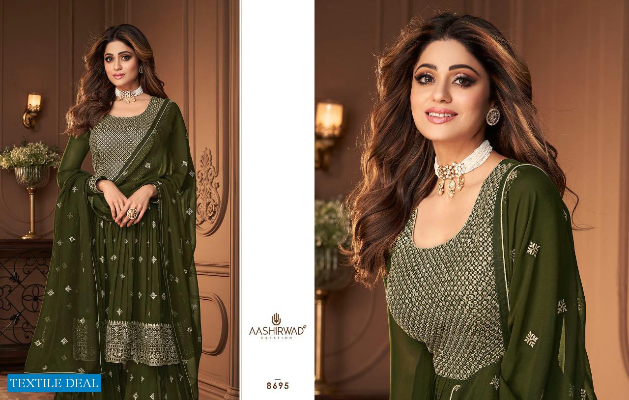 Aashirwad Heroine Wholesale Eid Special Designer Salwar Suits