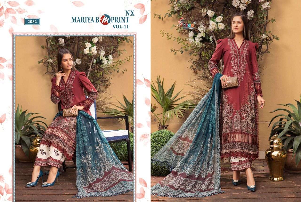 SHREE FAB MARIAB M PRINT VOL-12 NX COTTON PAKISTANI SALWAR KAMEEZ