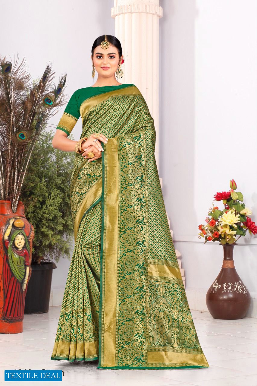 Santraj 1010 Colour Wholsale Banarasi Silk Saree Collection