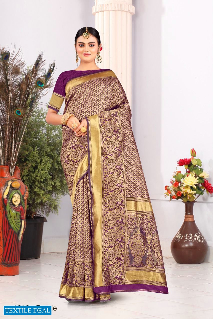 Santraj 1010 Colour Wholsale Banarasi Silk Saree Collection