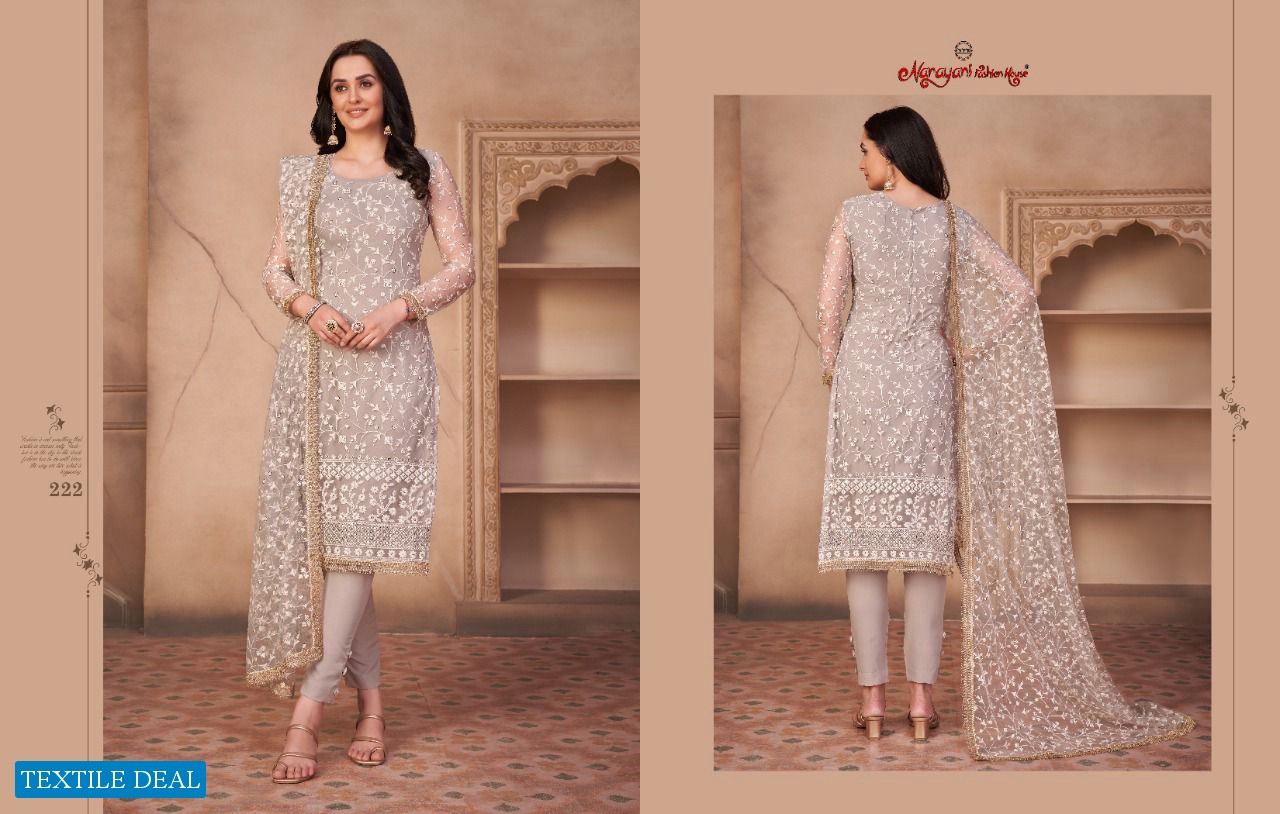 Narayani Zehra Vol-1 Wholesale Straight Long Salwar Suits