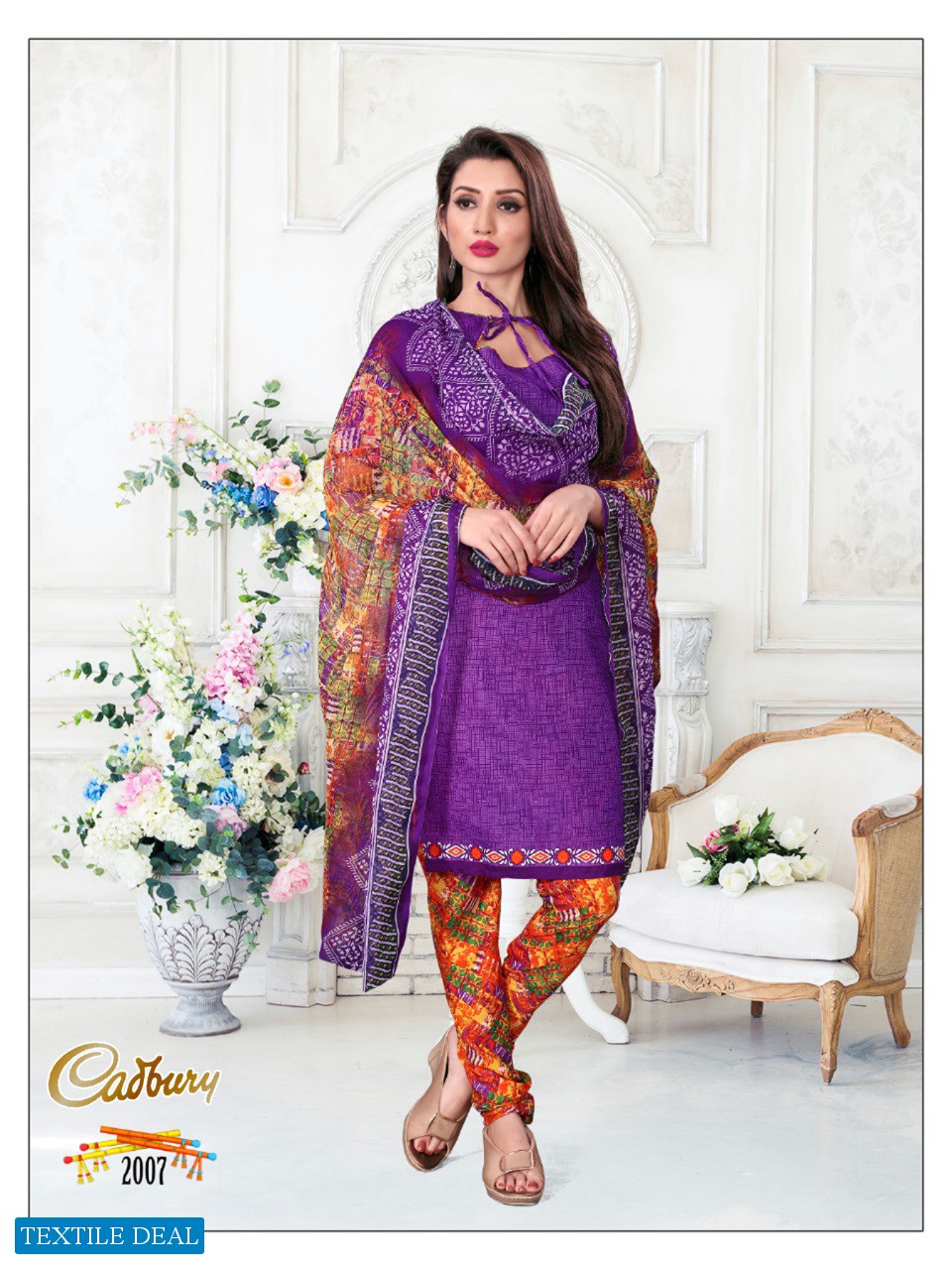 Ganeshji Cadbury Wholesale Printed Dress Material