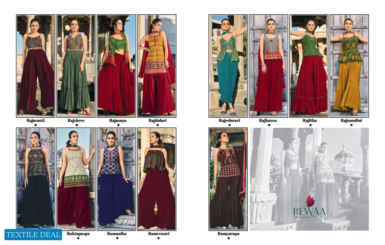 Rewaa Parampara Vol-2 Wholesale Designer And Fancy Readymade Collection