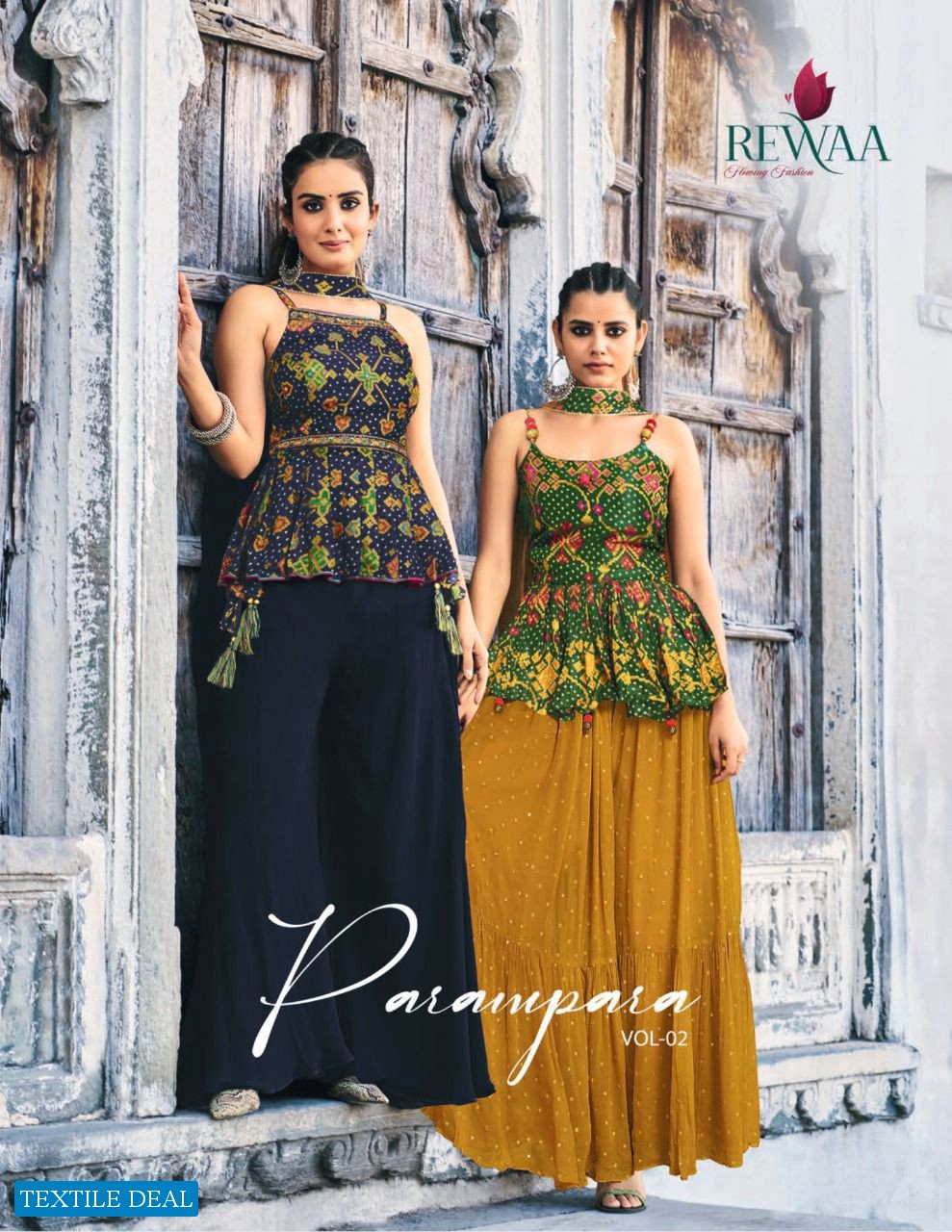 Rewaa Parampara Vol-2 Wholesale Designer And Fancy Readymade Collection