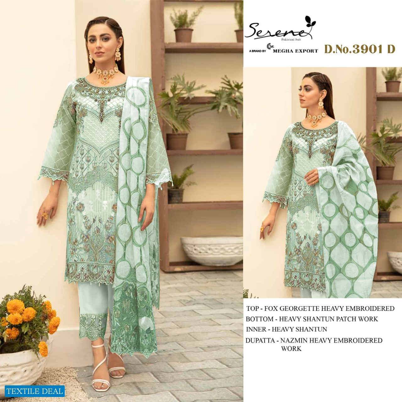 Serene S-3901 Wholesale Pakistani Concept Dress