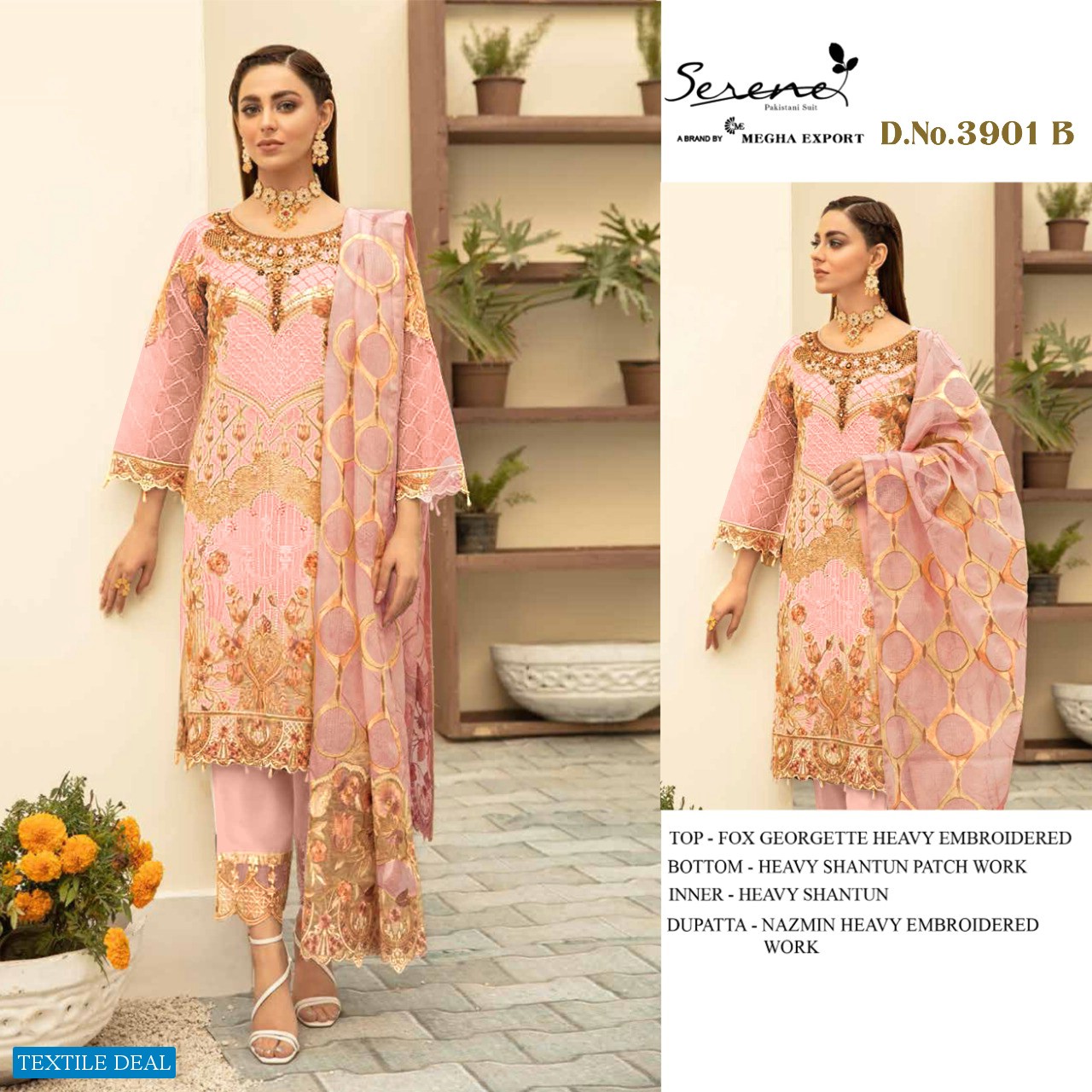 Serene S-3901 Wholesale Pakistani Concept Dress