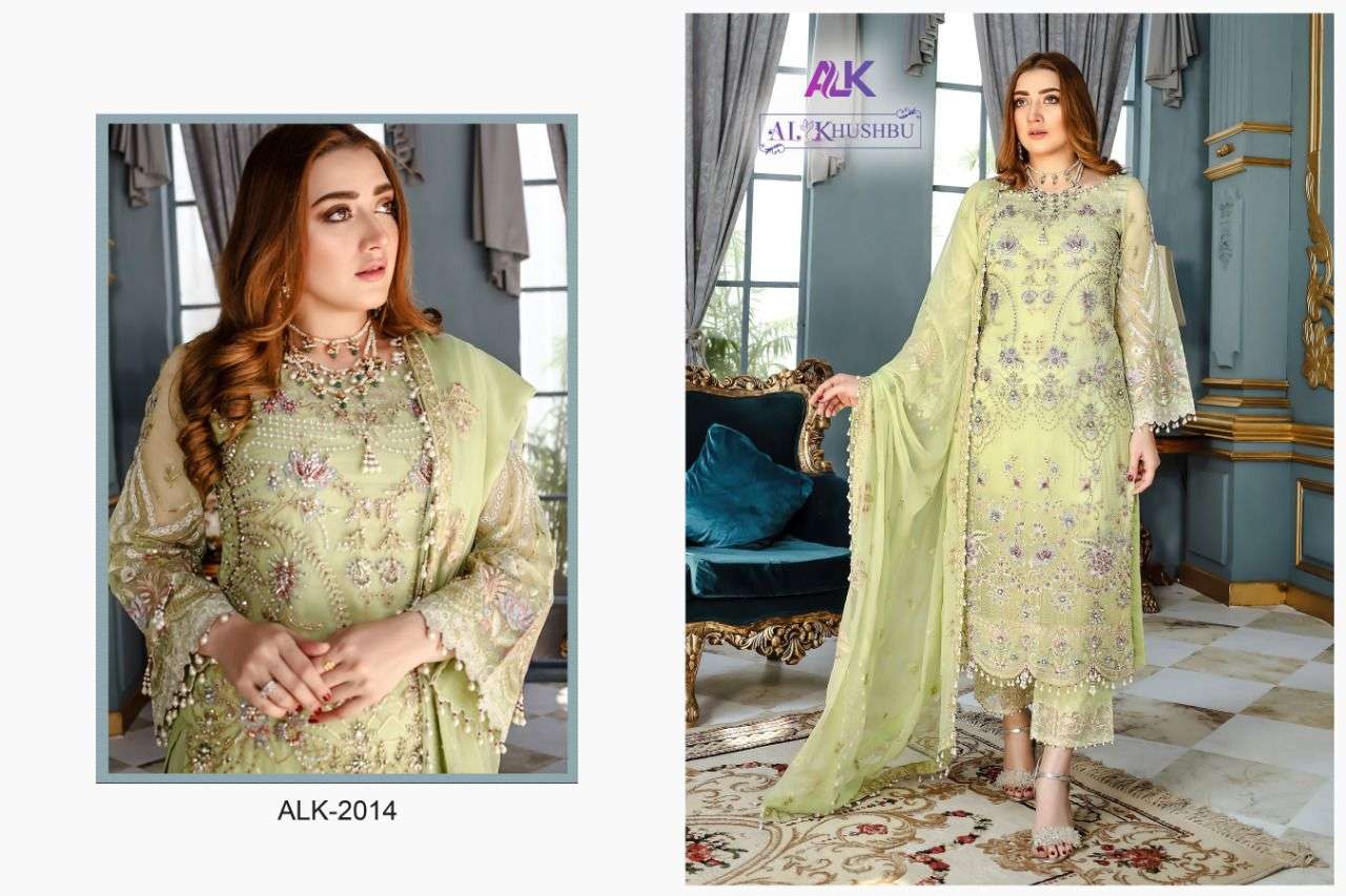 AL KHUSHBU MARIYA VOL 1 HEAVY EMBROIDERY GEORGETTE DRESSES