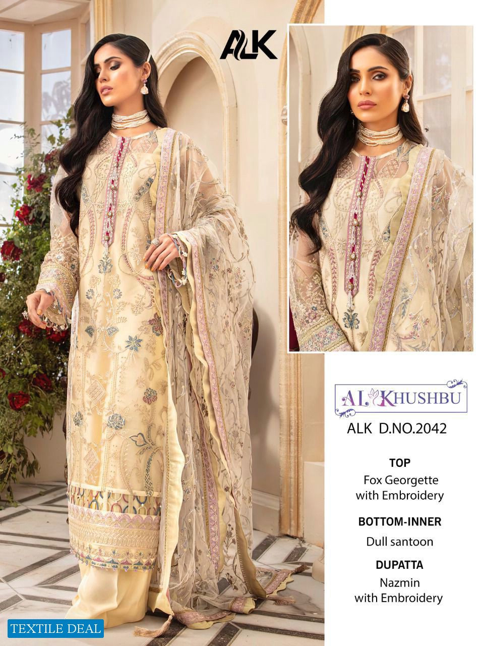 AL khushbu Misty Vol-3 Wholesale Pakistani Concept Dress