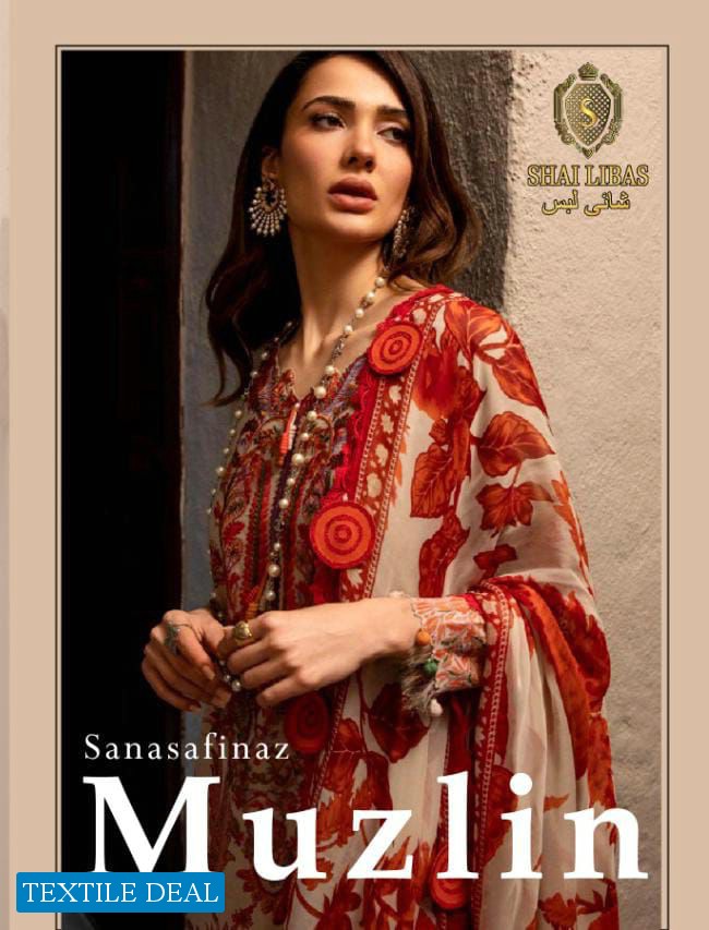 Shai Libas Muzlin Sana Safinaz wholesale Pakistani Concept Dress