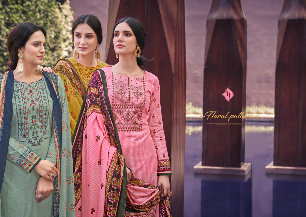 TANISHK MUSKAAN JAM COTTON DRESS MATERIALS