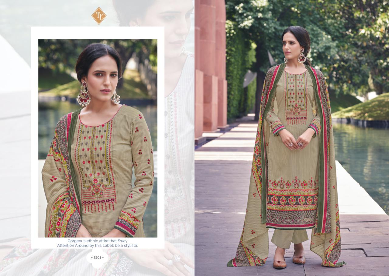 TANISHK MUSKAAN JAM COTTON DRESS MATERIALS