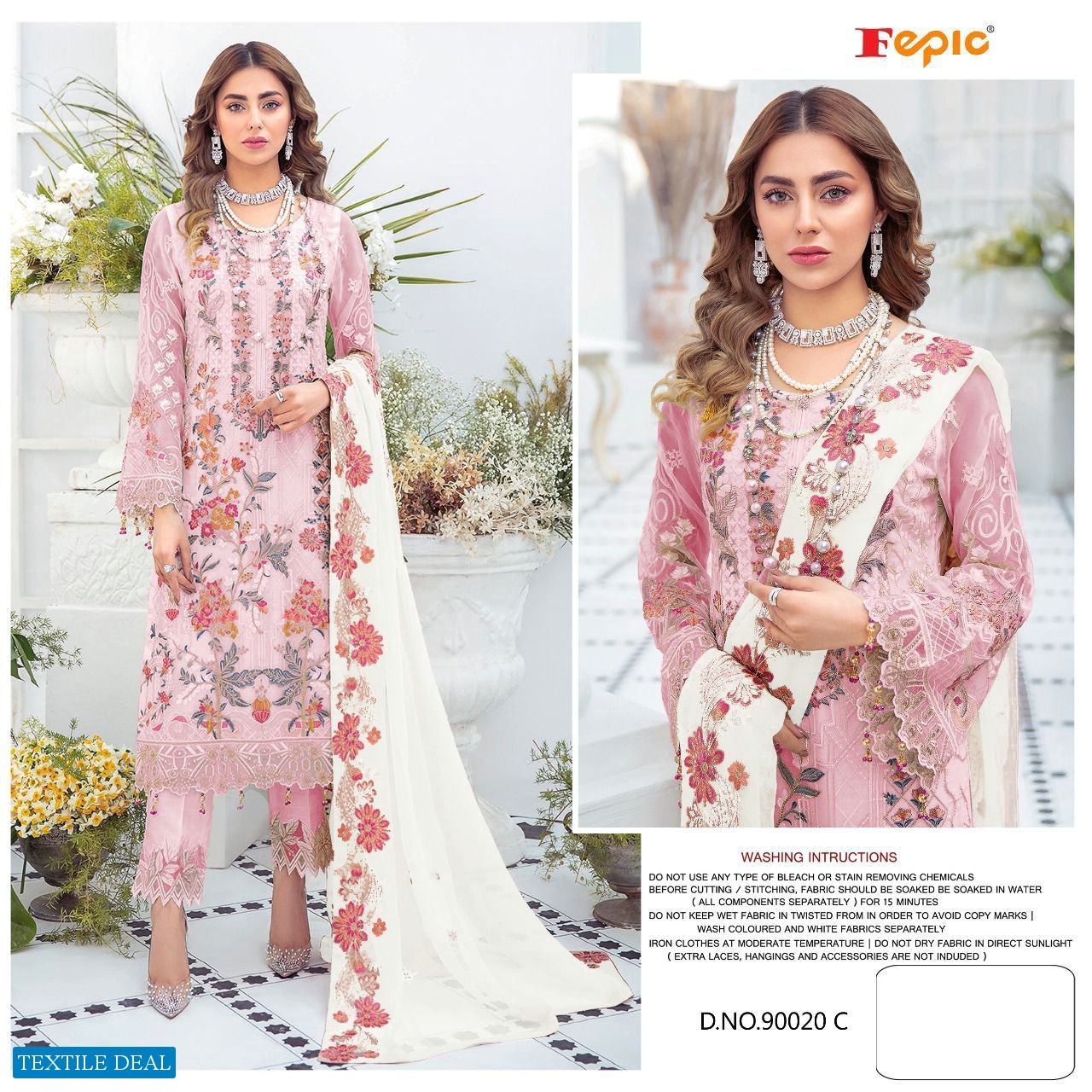 FEPIC ROSEMEEN 90020 GEORGETTE CATCHY LOOK SALWAR SUIT CATALOG