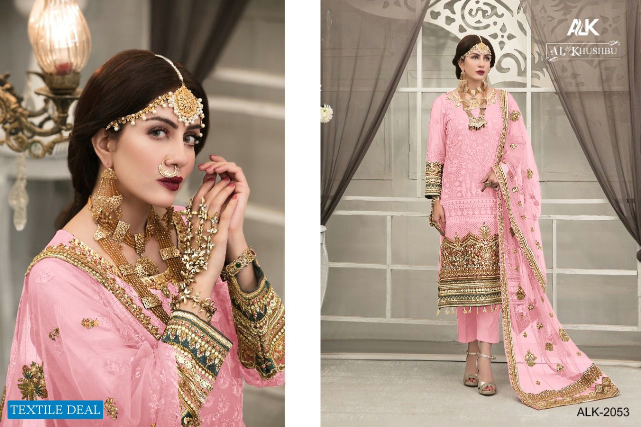 JOYA VOL 1 BY AL KHUSHBU GEORGETTE WORK FANCY DRESSES