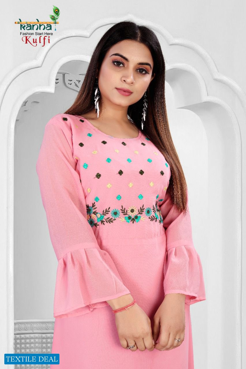 Kanha Kulfi Wholesale Fancy Designer Long Kurtis