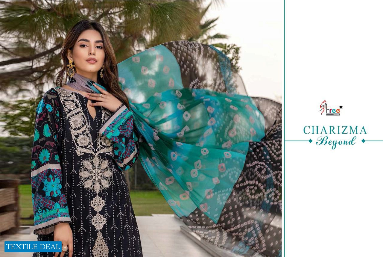 SHREE FAB CHARIZMA BEYOND COTTON ELEGANT LOOK SALWAR SUIT WITH COTTON DUPATTA CATALOG