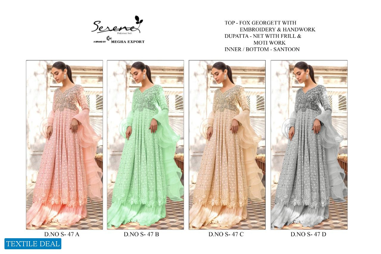 Serene S-47 Wholesale Pakistani Concept Dress