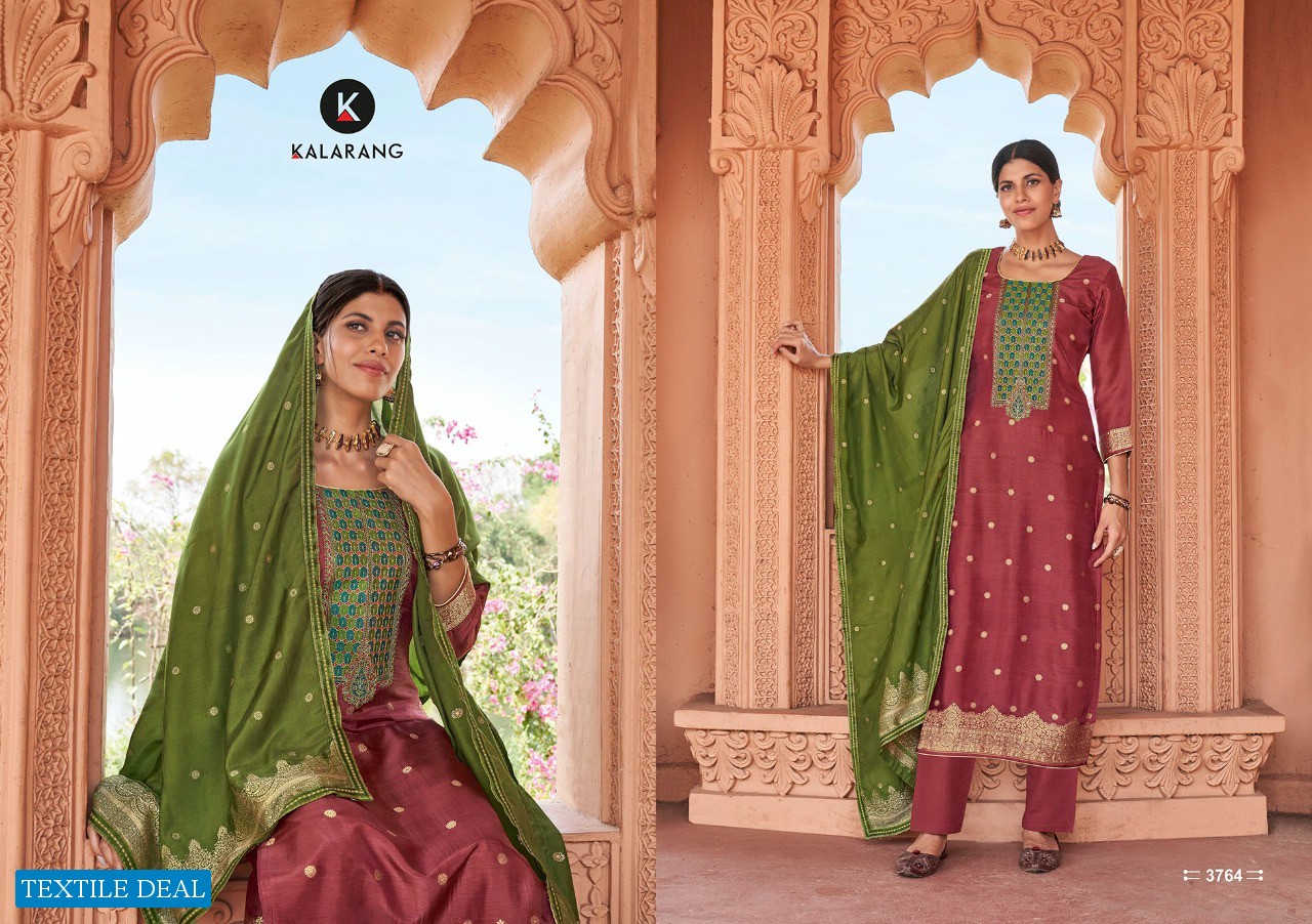SAYURI BY KALARANG VISCOSE SILK PARTY WEAR SUITS