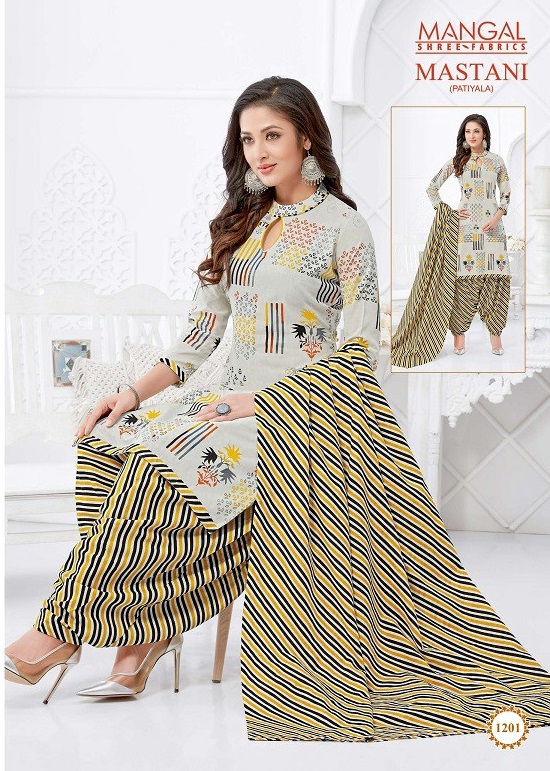 Mangal Shree Mastani Vol-12 Wholesale Readymade Cotton Dress